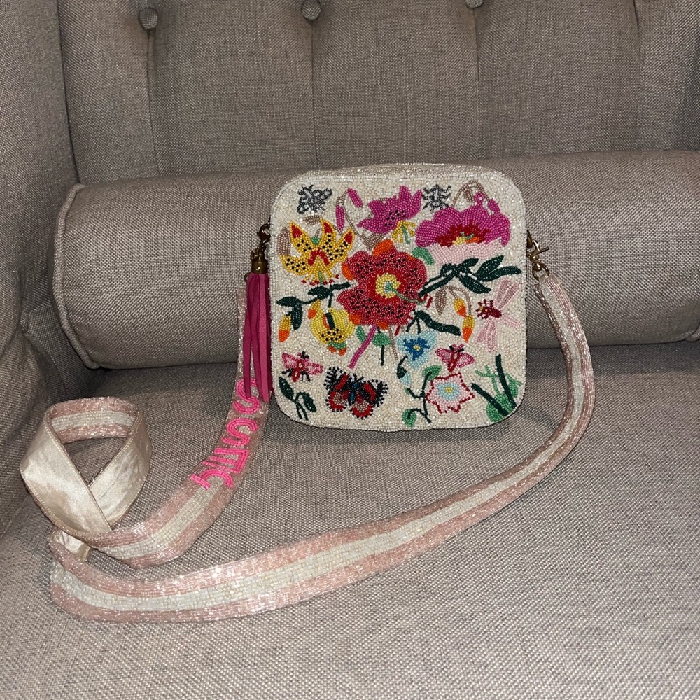 Custom made Moyna beaded bag